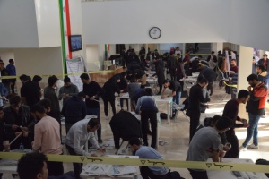 مسابقه صندلی روزنامه ای دانشگاه صنعتی قوچان